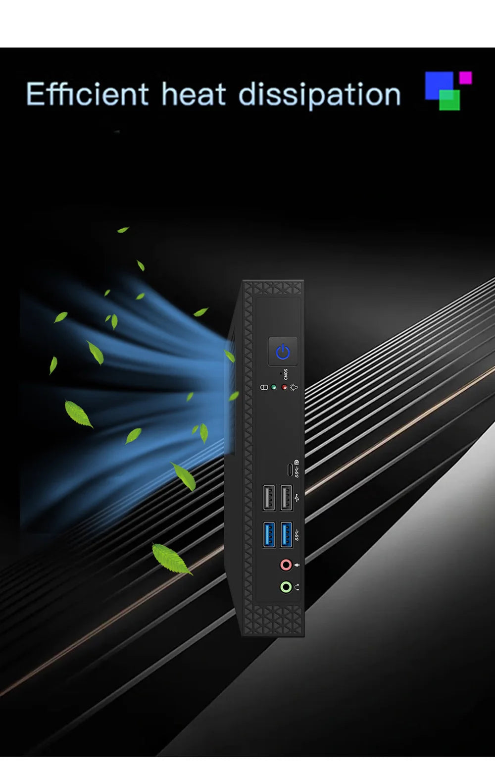 TexHoo Mini PC Computer Intel Core i7 i5 Processor ITX Windows 10 Pro Thin Client Industry COM SSD Bluetooth WIFI Brand New