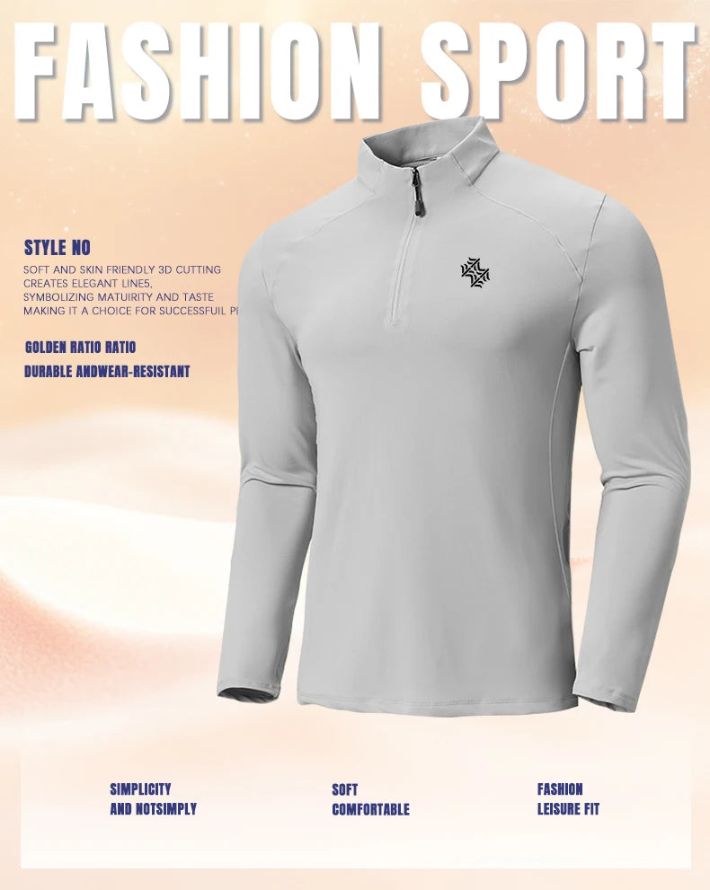 Camiseta SBWL de manga larga para hombre, de alta calidad, para ciclismo, senderismo, deportes al aire libre, ocio, velocidad, secado rápido, running, fitness, ropa deportiva, Tops