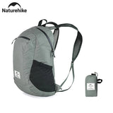 Naturehike New 30L Camping Backpack Large Capacity Portable Foldable Waterproof Shoulder Bag Outdoor Travel Hiking Picnic Bag