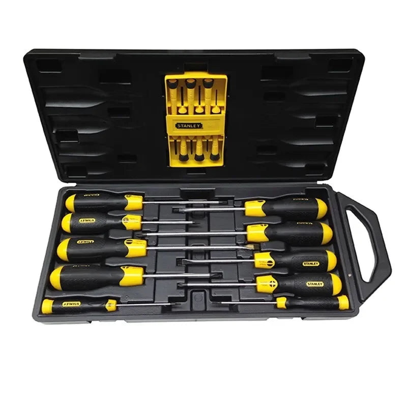 Stanley 68-0002c-23 16-Piece Integrated Screwdriver Set Hand Tool Sets Multifunctional Repair Tools Screwdriver Set