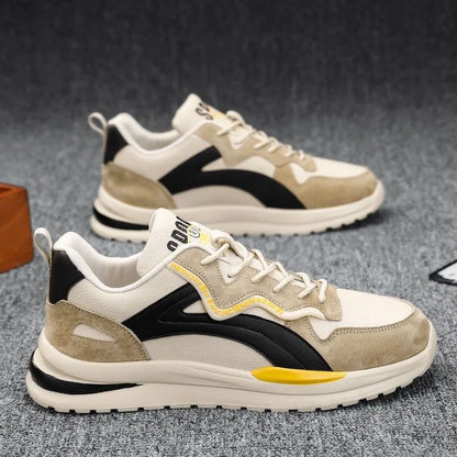 Oulylan Lightweight Running Shoes For Men 2024 Designer Mesh Casual Sneakers Lace-Up Male Outdoor Sports Tennis Shoe