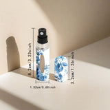 Scent Pump 5ml Perfume Bottle Mini Refillable Liquid Container with Spray Portable Spray Jar Travel