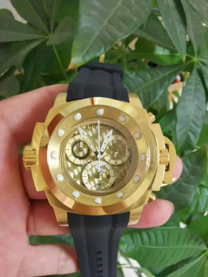 INVICTA Vortex Element Waterproof Quartz Large Dial Men's Watch