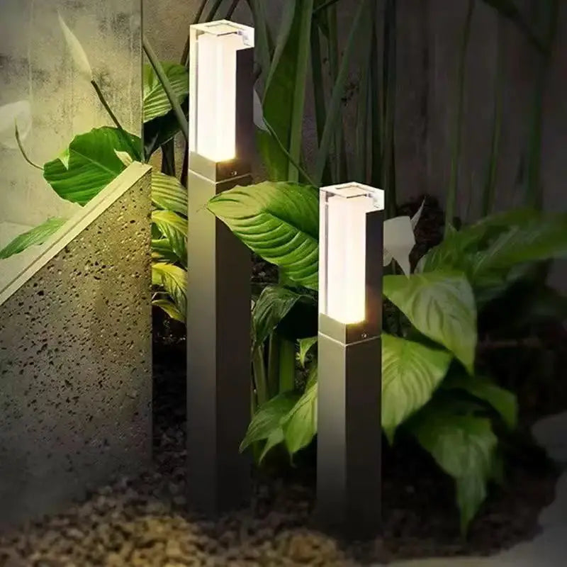 DC voltage outdoor landscape light LED outdoor lawn light IP65 waterproof aluminum alloy material 10W power simple design