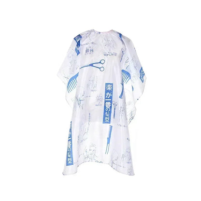 Capa de peluquería de tela impermeable, delantal de peluquería, capa para cortar el pelo, patrón de corte, superventas (2022) 
