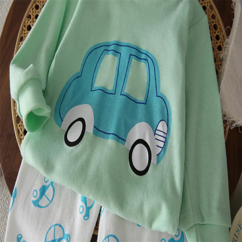 Ropa para niños conjuntos para niños ropa para niños niñas algodón Otoño Invierno ropa pantalones ropa de dormir ropa interior regalo de Navidad