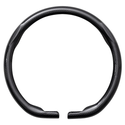 Steering Size 36-38cm Universal Non-slip D-shaped Round Breathable Car Steering Wheel Cover Protector Suitable Auto Accessories