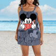 Plus Size Women Dress Woman Spring 2022 Disney Big Chic Elegant Evening Dresses Ladies Plus Size Summer Dresses Female 