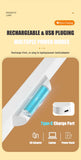 Remote LED Desk Lamp Magnetic Hanging Night Light USB Rechargeable Table Lamp 3 Colors Reading Light For Cabinet Closet Wardrobe