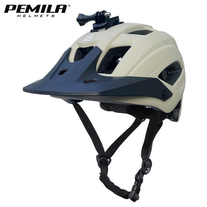 Casco de ciclismo ultraligero, casco de ciclismo de carretera, casco de seguridad para ciclismo de montaña, equipo de ciclismo de carreras, casco de bicicleta moldeado integralmente para mujeres y hombres.