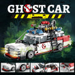 Mini Ghost Racing Car Building Blocks 562PCS MOC Model Car Bricks DIY Assembly Toy Kids Adults Halloween Christmas Birthday Gift
