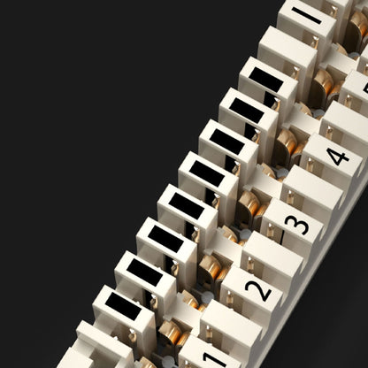10 Pairs krone Article Telephone Module Spring Snaps into Wiring Module krone Article Voice Line Distribution Frame