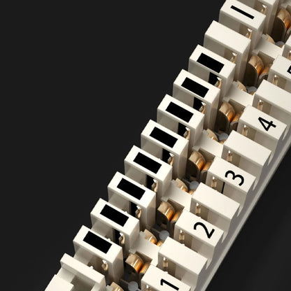 10 Pairs krone Article Telephone Module Spring Snaps into Wiring Module krone Article Voice Line Distribution Frame