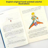 The Little Prince Color Illustration English Original Novel Reading Classic World Famous Books English Literature Original Book