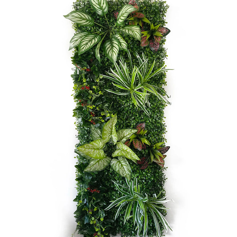 40X120CM Artificial Plant Lawn Subtropical Simulation Plant Grass Wall Panel Background Suitable For Hotel Garden Decoration