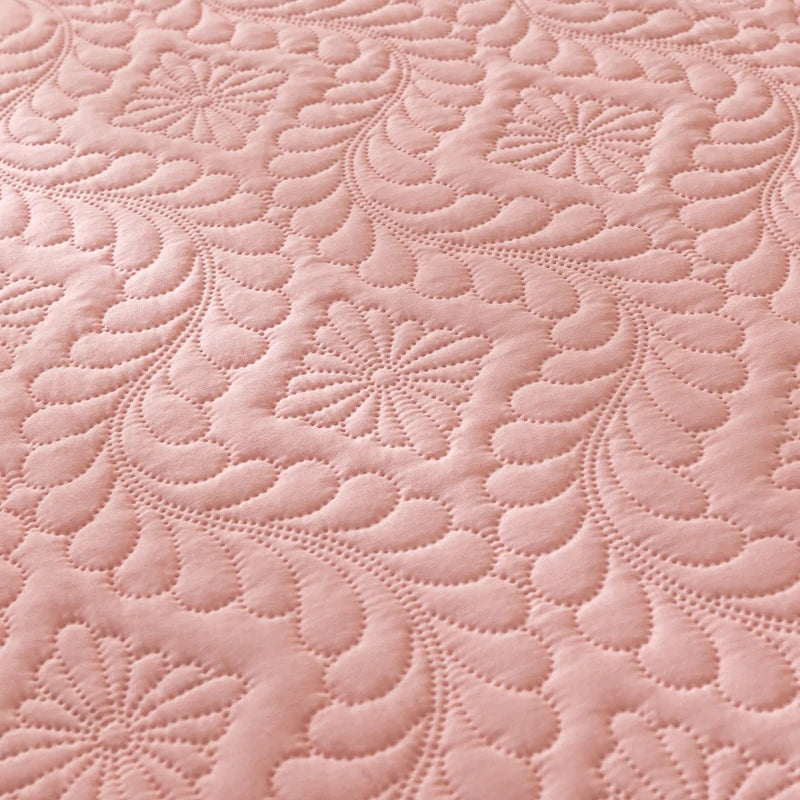 Waterproof Quilted Mattress Cover - Cotton Top, Antibacterial Fiber Fill, TPU Waterproof Layer - A-Class Health Standard