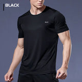 Long and Short-Sleeved T-Shirt Fitness Sports Tops Morning Running Ice Silk Quick Dry Outdoor Mountaineering Gym Clothing Men