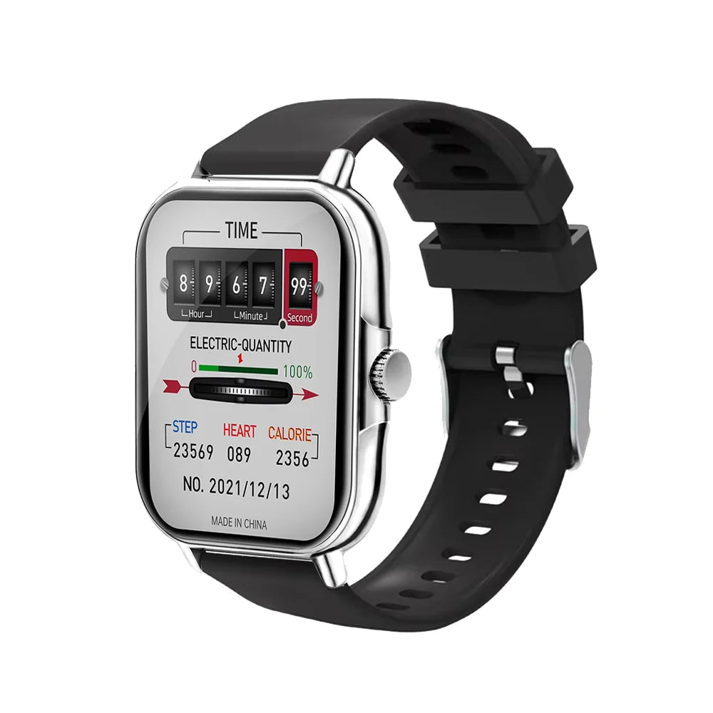 LAXASFIT 2026 New Smartwatch Bluetooth Calling Music Playback Heart Rate & Blood Pressure Monitoring Unisex Holiday Gift