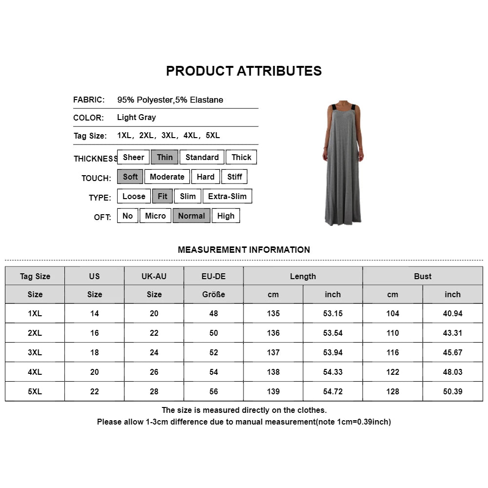 Plus size camisola vestido feminino para 2024 verão fino oversized roupas femininas moda coreano férias sexy solto praia sundre