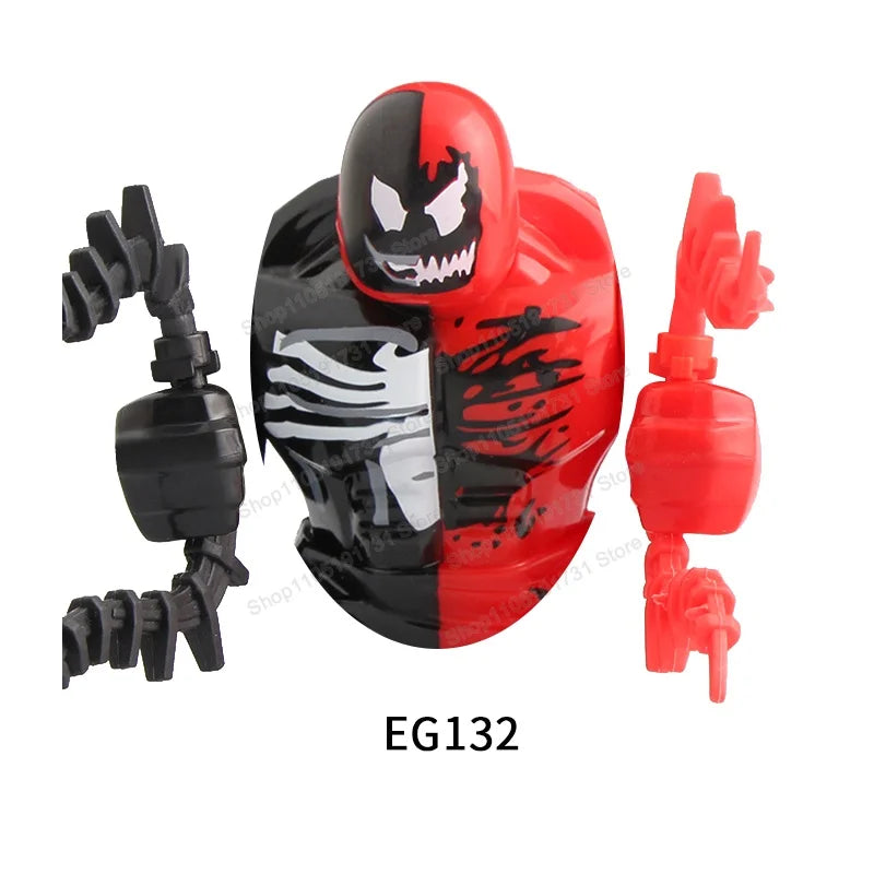 Movie Game Mini Action Figures Big Size Building Block Mecha Assembled Accessories Figure Building Block Toy For Children Gifts