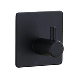 1 juego de accesorios de baño de acero inoxidable plateado, toallero, soporte para papel higiénico, gancho para barra de toalla, accesorios de baño