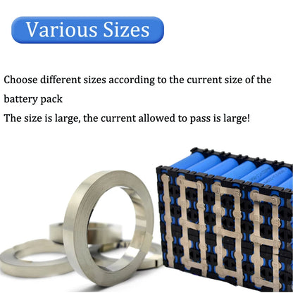 1-10meter 1P-4P Nickel Strip For Li 18650 Battery Spot Welding Machine Welder Equipment Nickel Belt For Battery Packs