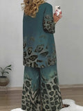 2 Piece Women Sets 2025 New Arrival Plus Size Autumn Winter Matching Sets Top And Pants Suits Outfits Oversized Clothing