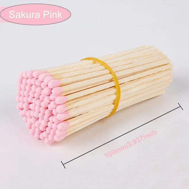 Varas de isqueiro sortidas para cozinha, 320pcs, 100mm, tubo sortido, ferramenta de segurança, camping, emergência, sortido