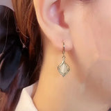 Cat Eye Stone Earrings for Women, Angel Eye, Jewelry Accessories Gift, High-End Temperament, Fashion, Luxury