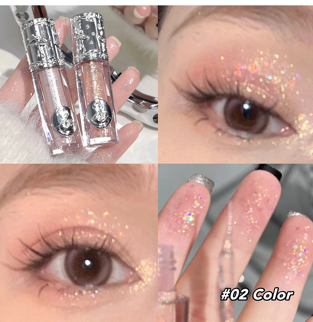 Balletism Liquid Eyeshadow Liquid Fine Shimmer High Light Eyeshadow delicate, everything with influencer