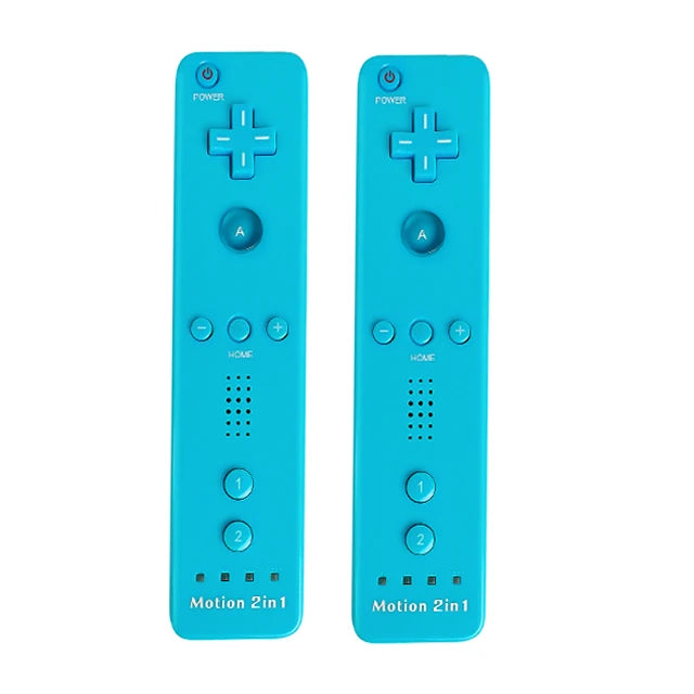 Controllers for Nintendo Wii/Wii U Left/Right 2in1 Motion Plus Controller Wireless Remote Control Gamepad Video Game Accessories
