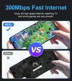 XUNYOU-LINK 4G Modem WiFi6 4G LTE SIM Router 300Mbps High Speed Wireless Modem 4 Antennas Supports 32 Devices Hotspot for Europe