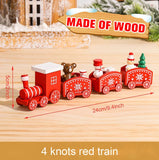 Christmas Train Decorations for Home, Merry Christmas Ornament, Noel Gifts, Happy New Year, 2025, 2024 