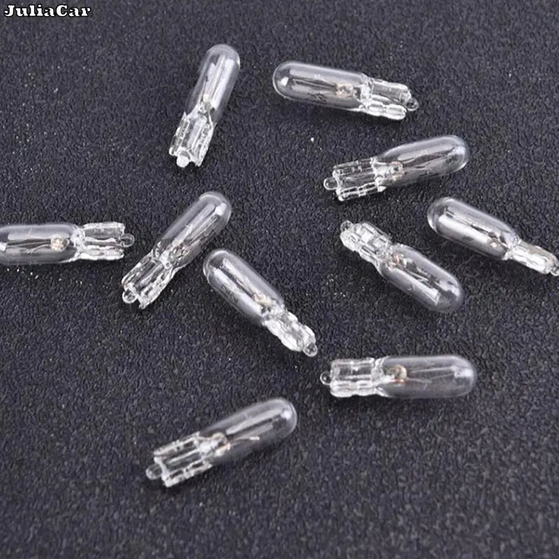 20Pcs Halogen T5 W2W Bulb 12V Car Instrument Lights Dashboard Bulb Auto Interior Warnning Light
