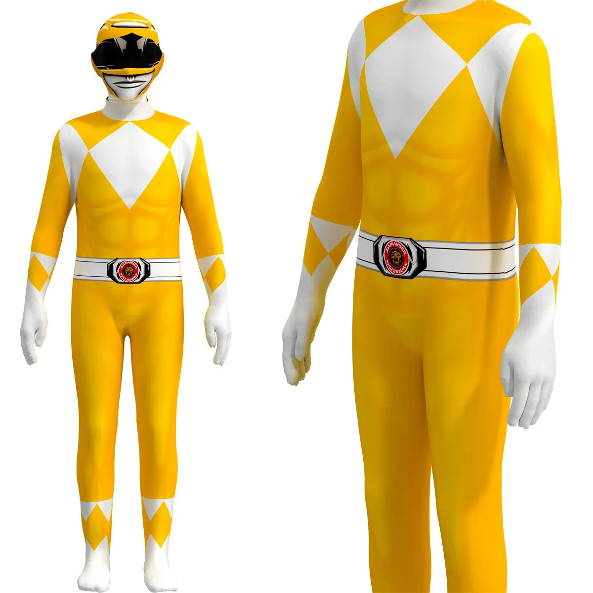Adult Morpher Superhero Samurai Sentai Shinkenger Rangers Cosplay Fancy Dress Halloween Costume Mask for Men Boy