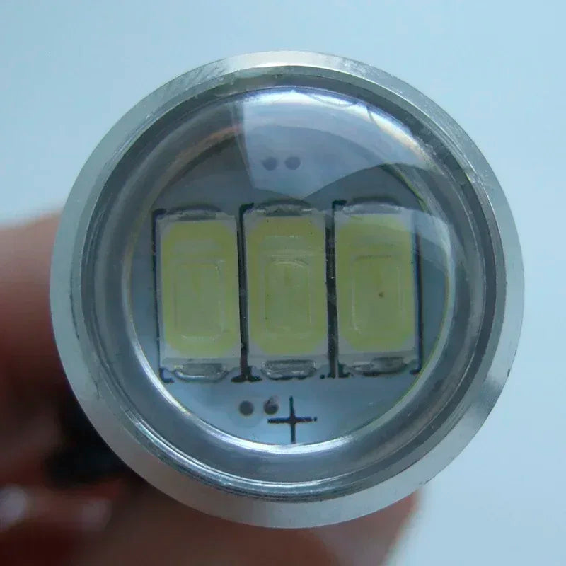1pcs Eagle Eye LED Car Light Bright Daytime Running Lights DRL For Motorcycle Auto Parking signal Lapms 12v 24v Alloy Shell