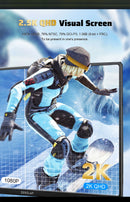 ZEUSLAP 16" 2.5K 144hz Portable Monitor 2560*1600 16:10 100%sRGB 500Cd/m²  Travel Gaming Display for Laptop Switch ps4 ps5 Xbox