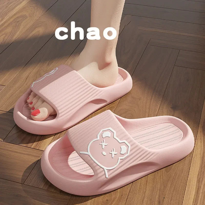 Boys and Girls Indoor Children's Slippers Anti-slip and Wear-resistant EVA Sandals Thick-soled Non-slip Children's Home Shoes