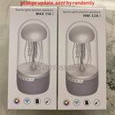 Creative Colorful Jellyfish Lamp Bluetooth Speaker HiFi Stereo 1800mAh Sports Jellyfish Speaker with Lights for Home Office