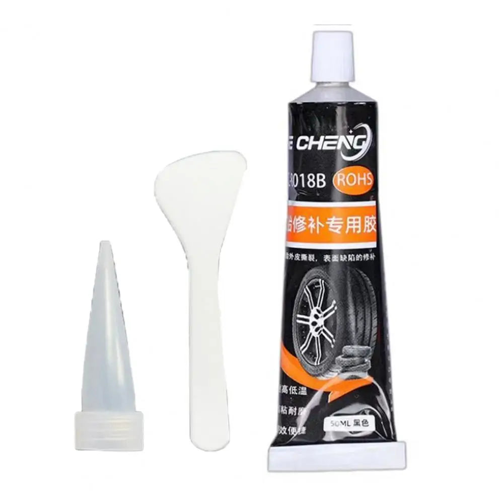 30/50ml Tire Repair Glue High Temperature Resistant Tire Sidewall Repair Kit Rubber Cement Tire Repair for Motorcycle Car Truck