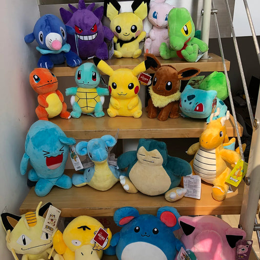 Pokemon Plush Toy High Quality With Tag Anime Cartoon Pikachu Charmander Squirtle Bulbasaur Stuffed Doll Gift For Kids Children