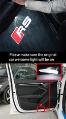 Audi A3 A4 B8 8P 8V A6 C7 A5 Q5 B7 B6 B9 SLINE QUTTRO RS Q3 Q7 S3 S4 S5 S6 S8 Car Door Welcome Light Led HD Projector Lamp