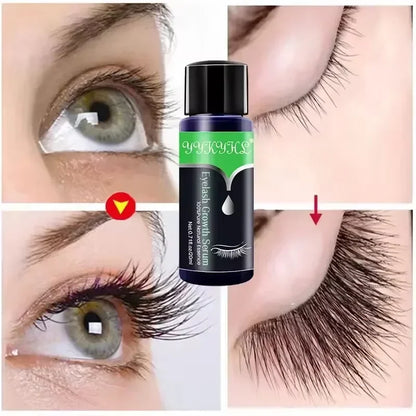 Suero para el crecimiento rápido de pestañas en 7 días, tratamiento de extensión de maquillaje fuerte para el crecimiento de cejas y pestañas, productos para el cuidado del espesor.