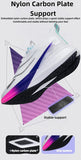 2025 Men's And Women's Professional Carbon Board Marathon Running Shoes Shock Absorption Ultralight Stable Support Sports Shoes
