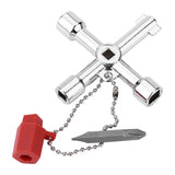 Multifunction Phillips Wrench 4 Ways Universal Internal Triangle Key Wrench High Quality Multifunction Repair Tools Hand Tools