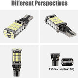 2x Canbus High Quality T16 T15 921 W16W LED Bulb Car Backup Reverse Lights