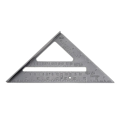 Thickening Angle Rule Aluminum Alloy Carpenter Measurement Square Ruler Layout Tool Measurement Tool Triangle Rule 90 Degree