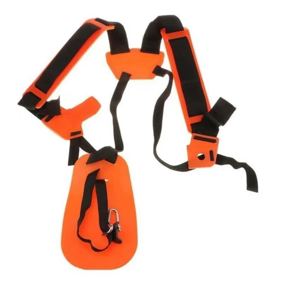 Padded Double Shoulder Strap Comfortable Trimmer Shoulder Strap Labor Saving Increase Safety for Brush Cutter Trimmer