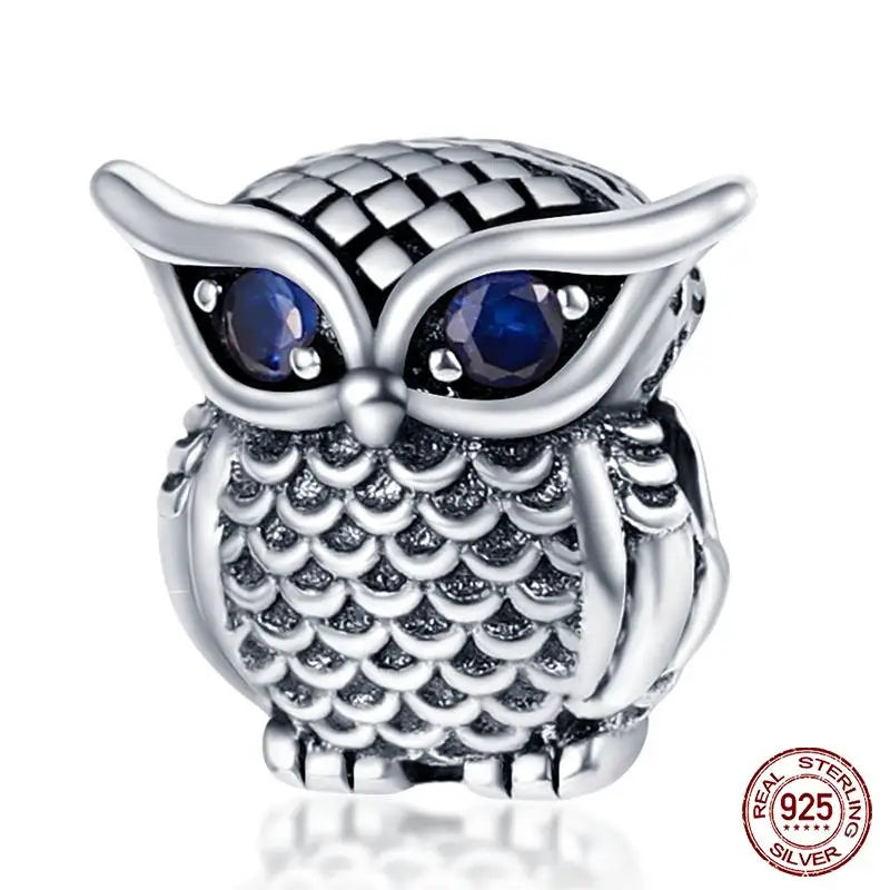 Ocean Series - Original Genuine 925 Sterling Silver Turtle Crab Mermaid Charm Beads Suitable for 3mm Bracelet DIY Making Pendant