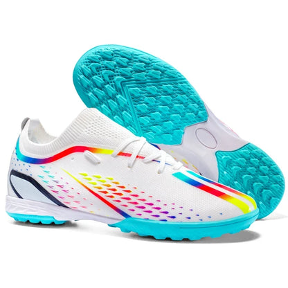 New Men Soccer Shoes Adult Kids Comfortable Football Boots Top Quality Breathable Sport Outdoor Training Shoes Non Slip FG